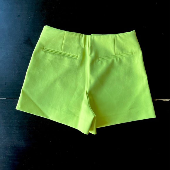 Zara Lime Green Skort - size small - Picture 2 of 3
